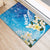 Aloha Hawaii Festive Rubber Doormat Frangipani Lace Classic - Oceanic