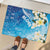 Aloha Hawaii Festive Rubber Doormat Frangipani Lace Classic - Oceanic