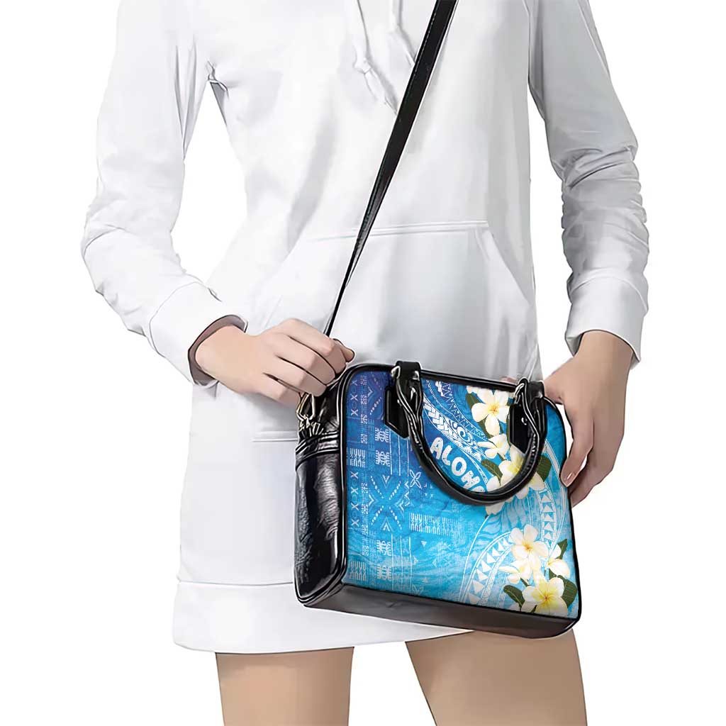 Aloha Hawaii Festive Shoulder Handbag Frangipani Lace Classic - Oceanic