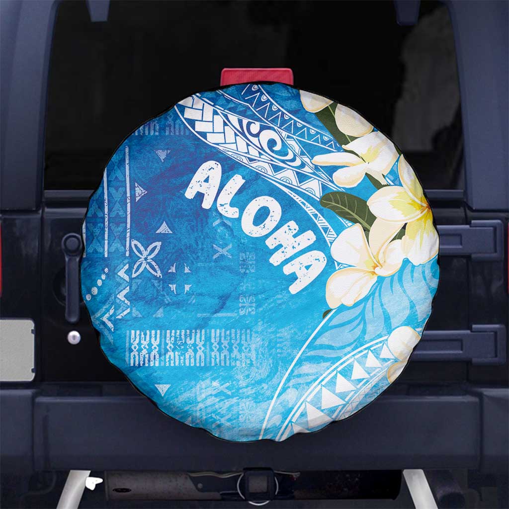 Aloha Hawaii Festive Spare Tire Cover Frangipani Lace Classic - Oceanic LT7 - Polynesian Pride