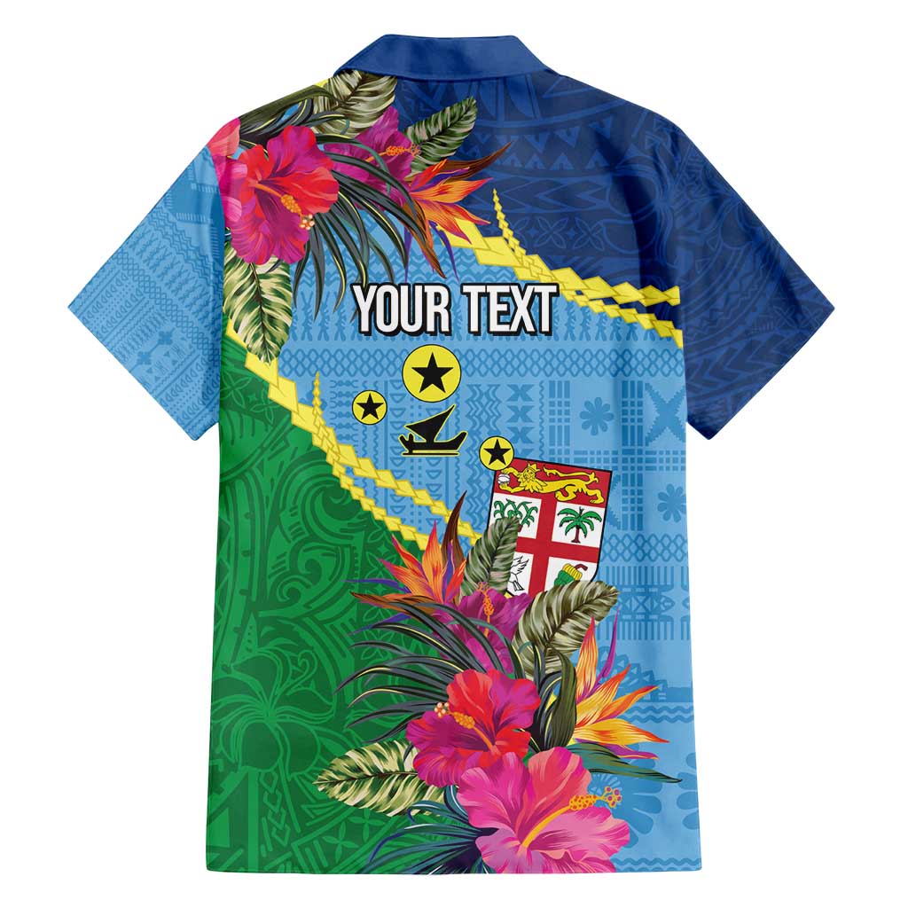 Personalized Malampa Fiji Day Together We Grow Family Matching Off Shoulder Maxi Dress and Hawaiian Shirt Special Tapa Mix LT7 - Polynesian Pride