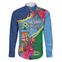 Personalized Malampa Fiji Day Together We Grow Family Matching Tank Maxi Dress and Hawaiian Shirt Special Tapa Mix LT7 Dad's Shirt - Long Sleeve Colorful - Polynesian Pride