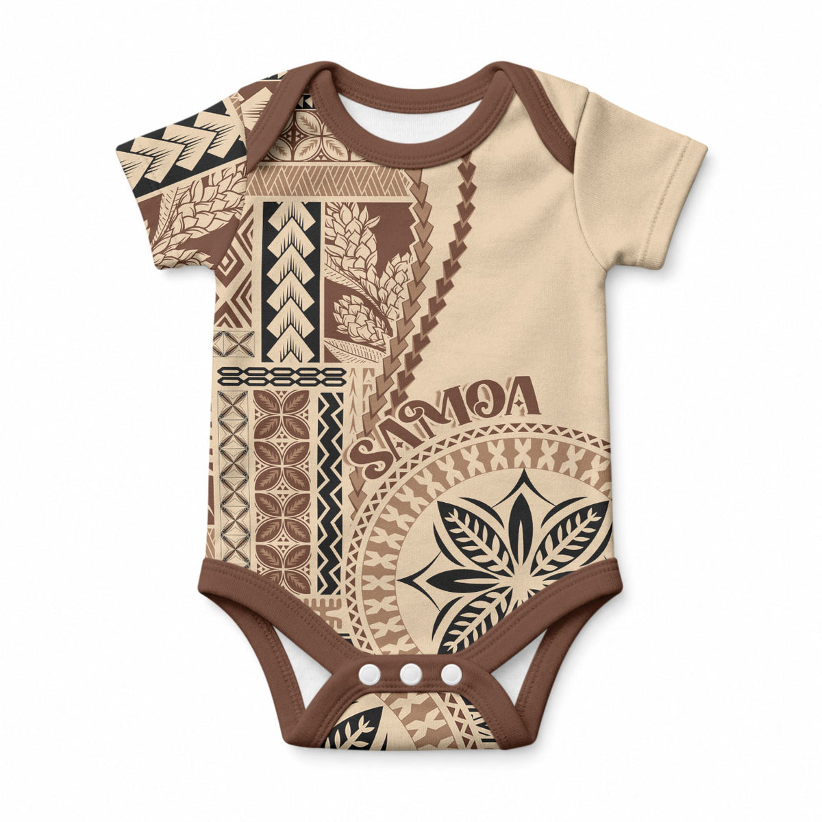 Samoa Siapo Motif Baby Onesie Classic Style