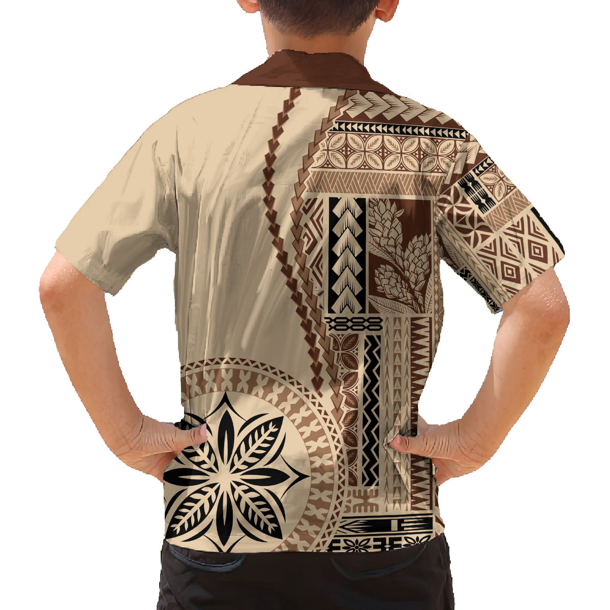 samoa-siapo-motif-family-matching-summer-maxi-dress-and-hawaiian-shirt-classic-style