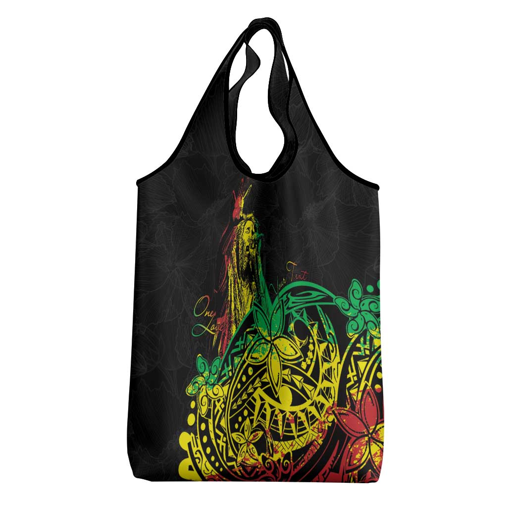 Personalised Reggae Jawaiian Festive Grocery Bag Mix Polynesian