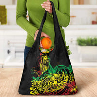 Personalised Reggae Jawaiian Festive Grocery Bag Mix Polynesian