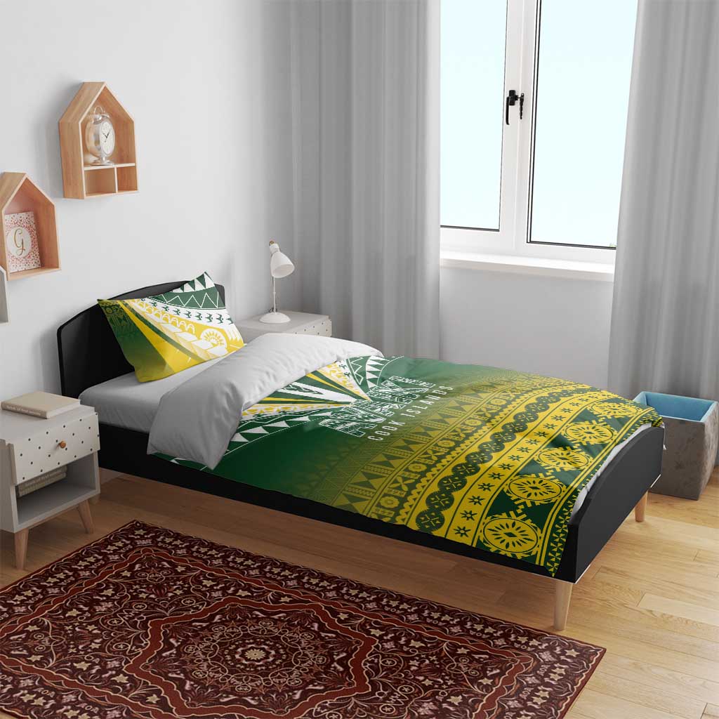 Cook Islands Rugby Bedding Set Kuki Avaiki - Polynesian Pride