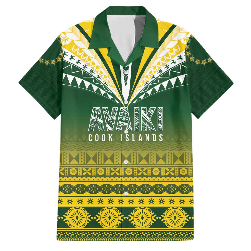 Cook Islands Rugby Custom Family Matching Off Shoulder Maxi Dress and Hawaiian Shirt Kuki Avaiki - Polynesian Pride