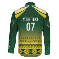 Cook Islands Rugby Custom Family Matching Short Sleeve Bodycon Dress and Hawaiian Shirt Kuki Avaiki LT7 - Polynesian Pride