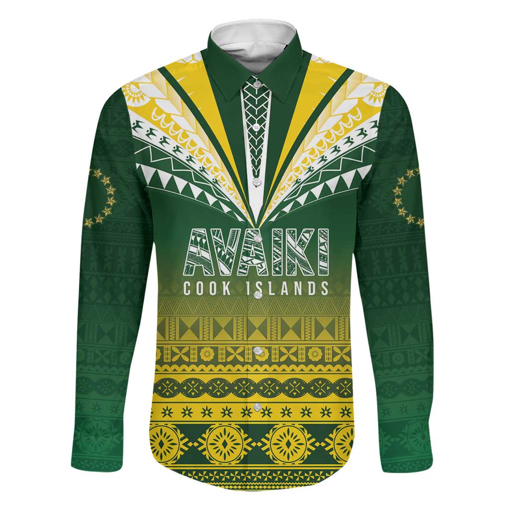 Cook Islands Rugby Custom Family Matching Summer Maxi Dress and Hawaiian Shirt Kuki Avaiki - Polynesian Pride