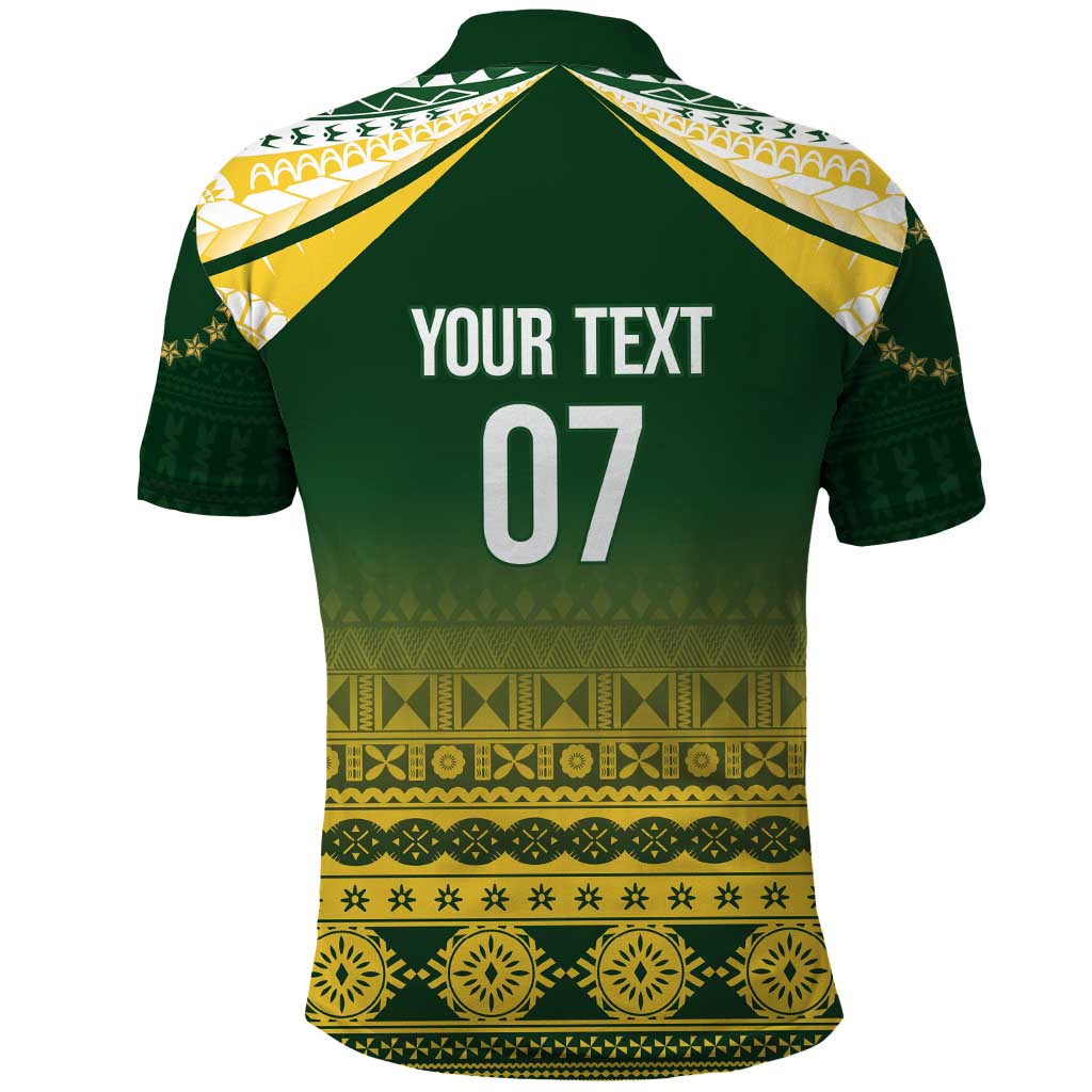 Cook Islands Rugby Custom Polo Shirt Kuki Avaiki - Polynesian Pride