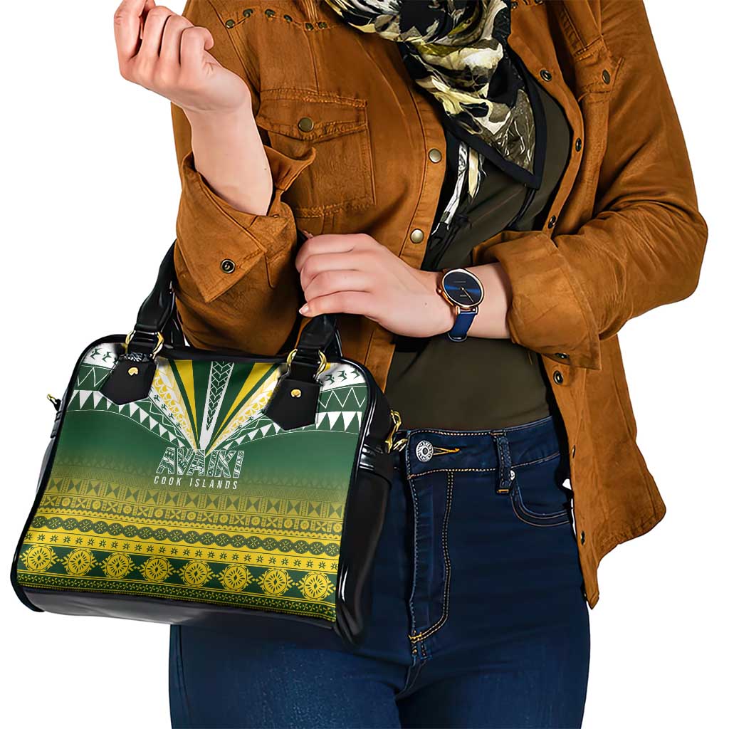 Cook Islands Rugby Shoulder Handbag Kuki Avaiki - Polynesian Pride