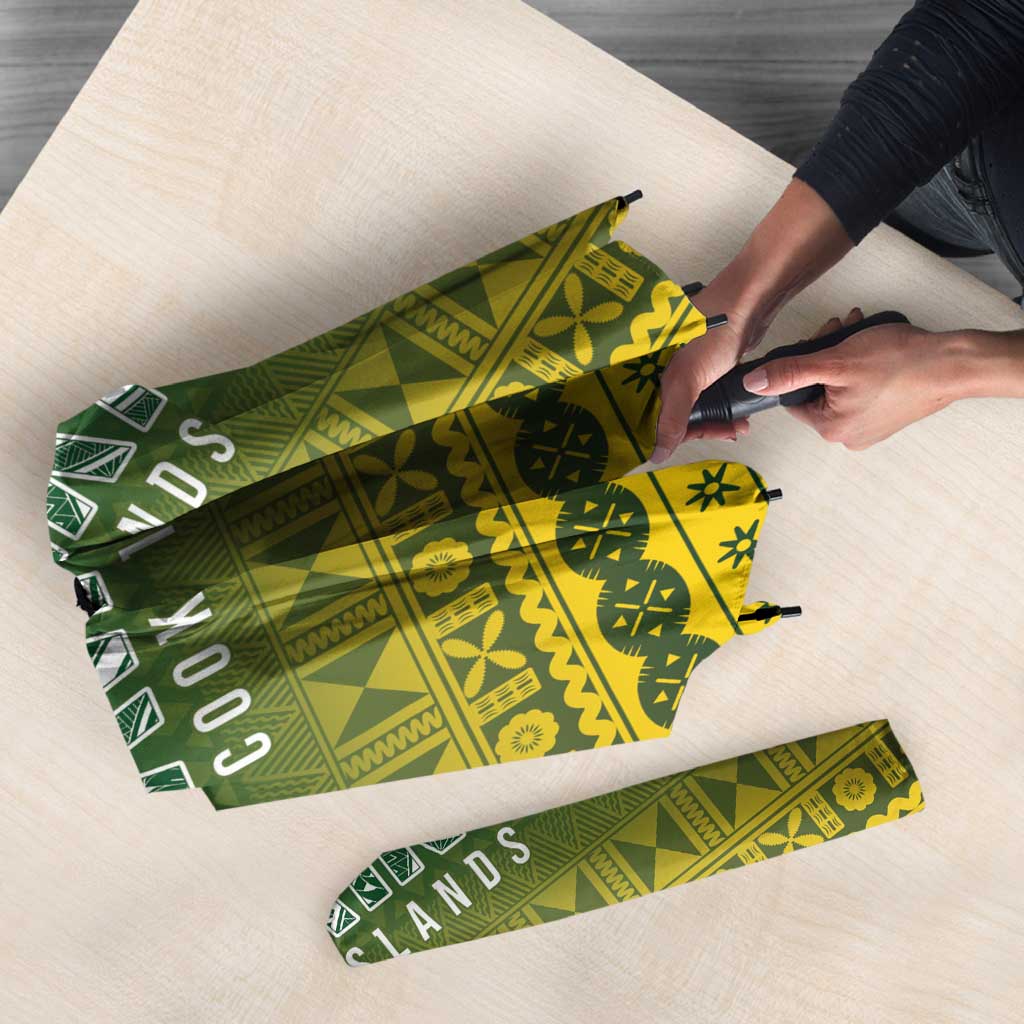 Cook Islands Rugby Umbrella Kuki Avaiki - Polynesian Pride