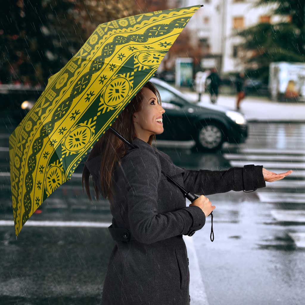 Cook Islands Rugby Umbrella Kuki Avaiki - Polynesian Pride