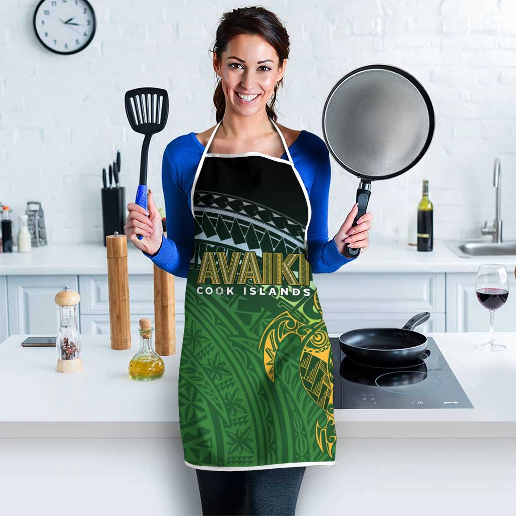 Cook Islands Rugby Kuki Avaiki Apron Tribal Turtle - Polynesian Pride