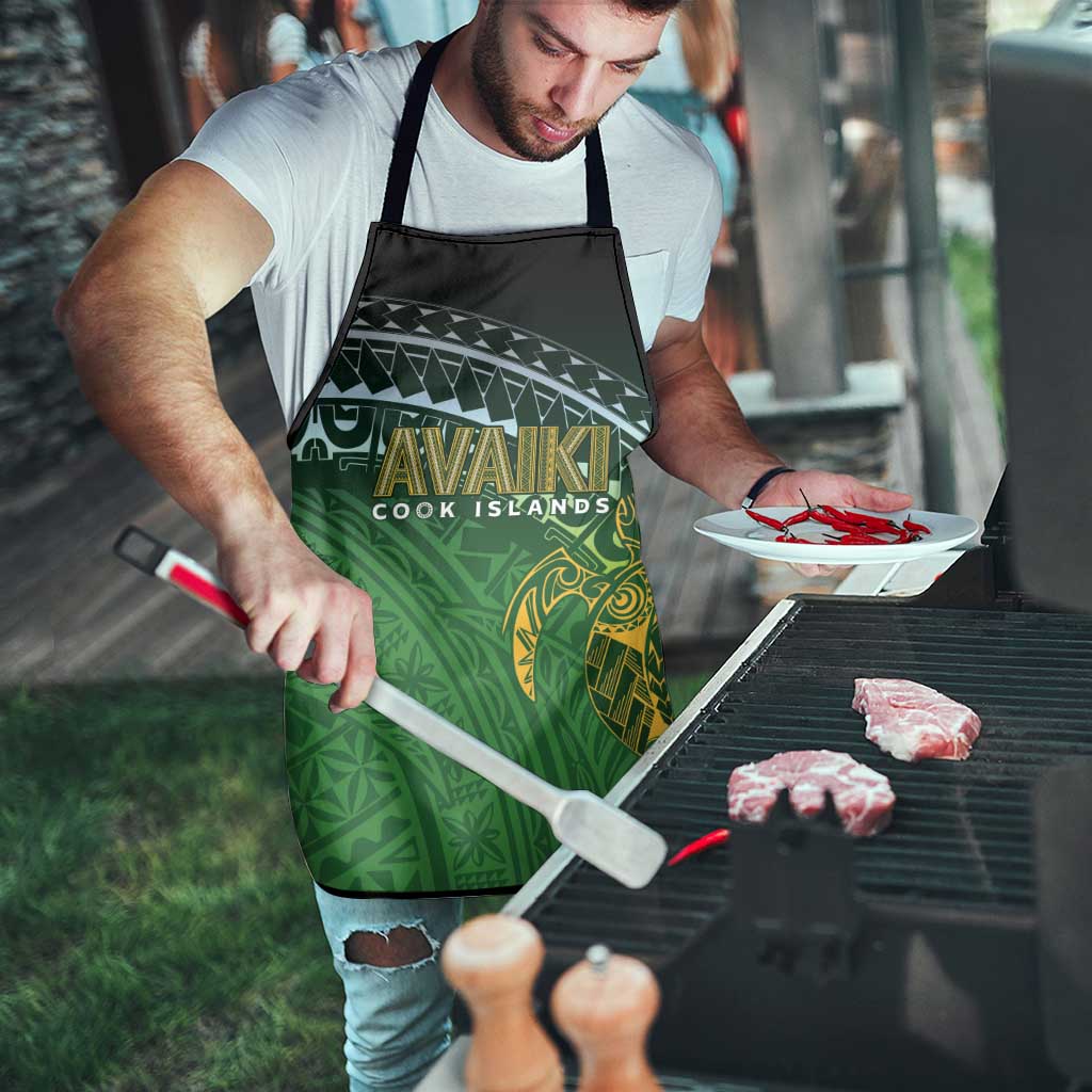 Cook Islands Rugby Kuki Avaiki Apron Tribal Turtle - Polynesian Pride