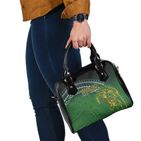 Cook Islands Rugby Kuki Avaiki Shoulder Handbag Tribal Turtle - Polynesian Pride
