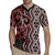 Maori Taniko Patterns Rugby Jersey Brown Patiki Motifs Mix Whakairo Ngaru