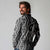 Maori Taniko Patterns Long Sleeve Polo Shirt Black Patiki Motifs Mix Whakairo Ngaru