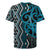 Maori Taniko Patterns Rugby Jersey Azure Patiki Motifs Mix Whakairo Ngaru