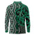 Maori Taniko Patterns Long Sleeve Polo Shirt Pounamu Patiki Motifs Mix Whakairo Ngaru