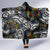 Aotearoa Takatapui Pride Hooded Blanket Rainbow Butterfly - Free To Love
