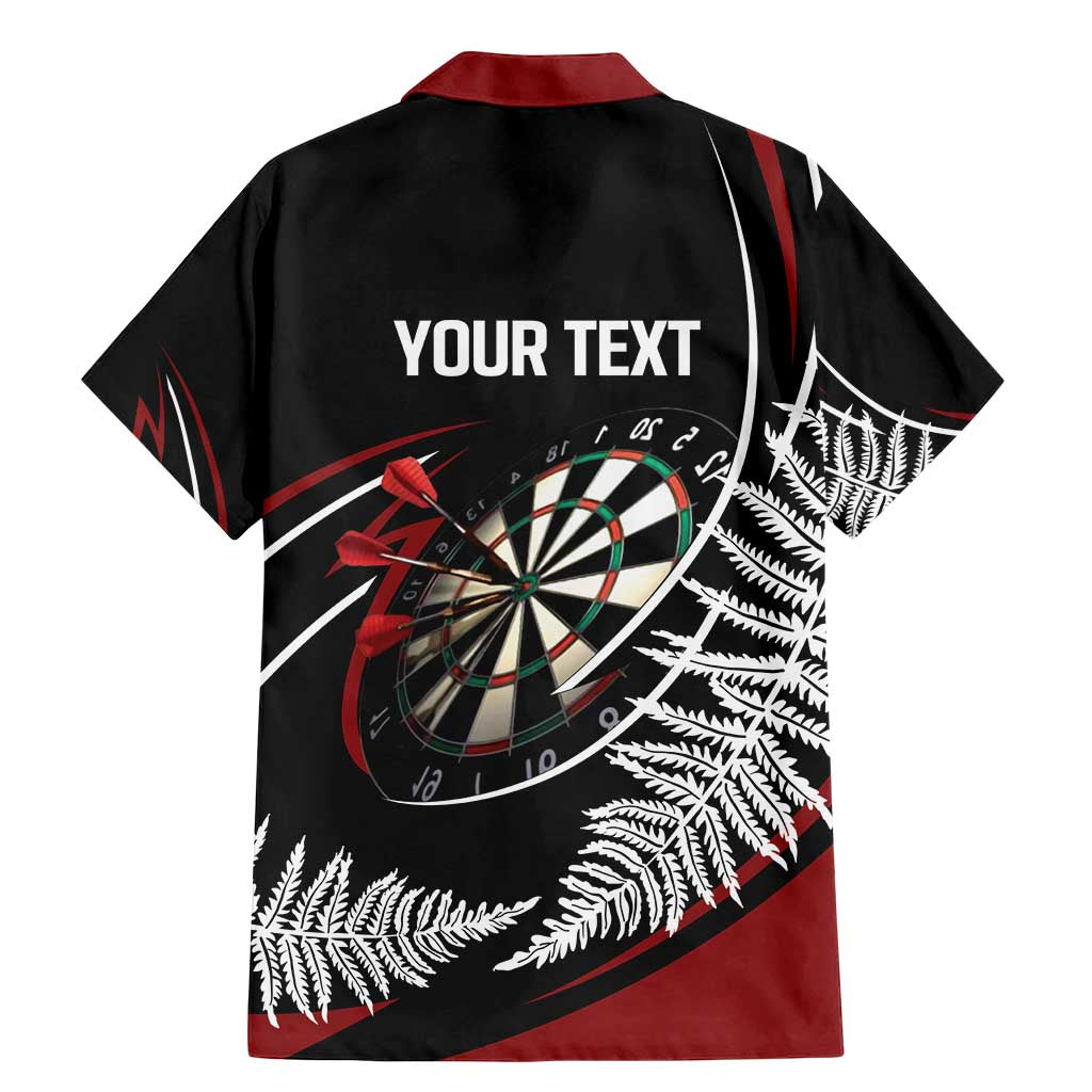 New Zealand Darts Personalised Family Matching Mermaid Dress and Hawaiian Shirt Silver Fern Dynamic LT7 - Polynesian Pride