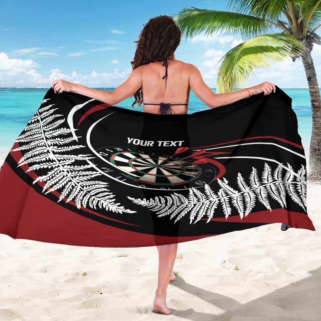 New Zealand Darts Personalised Sarong Silver Fern Dynamic