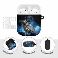 Maori Matariki Te Araroa Paikea Starry AirPods Case Tangaroa Whakatauki