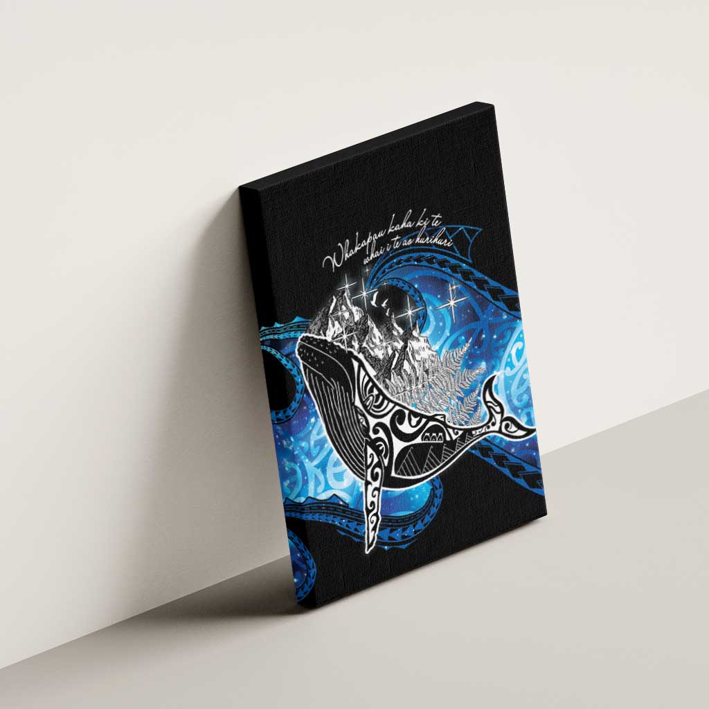 Maori Matariki Te Araroa Paikea Starry Canvas Wall Art Tangaroa Whakatauki