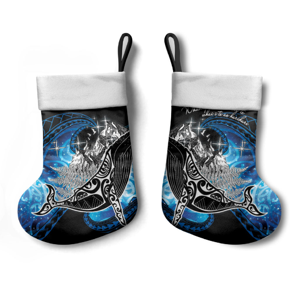 Maori Matariki Te Araroa Paikea Starry Christmas Stocking Tangaroa Whakatauki LT7 - Polynesian Pride