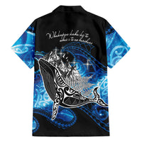 Maori Matariki Te Araroa Paikea Starry Family Matching Long Sleeve Bodycon Dress and Hawaiian Shirt Tangaroa Whakatauki LT7 - Polynesian Pride