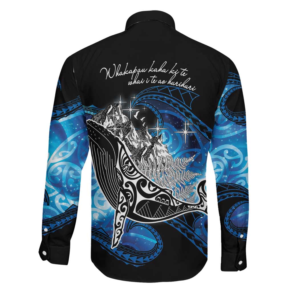 Maori Matariki Te Araroa Paikea Starry Family Matching Tank Maxi Dress and Hawaiian Shirt Tangaroa Whakatauki LT7 - Polynesian Pride
