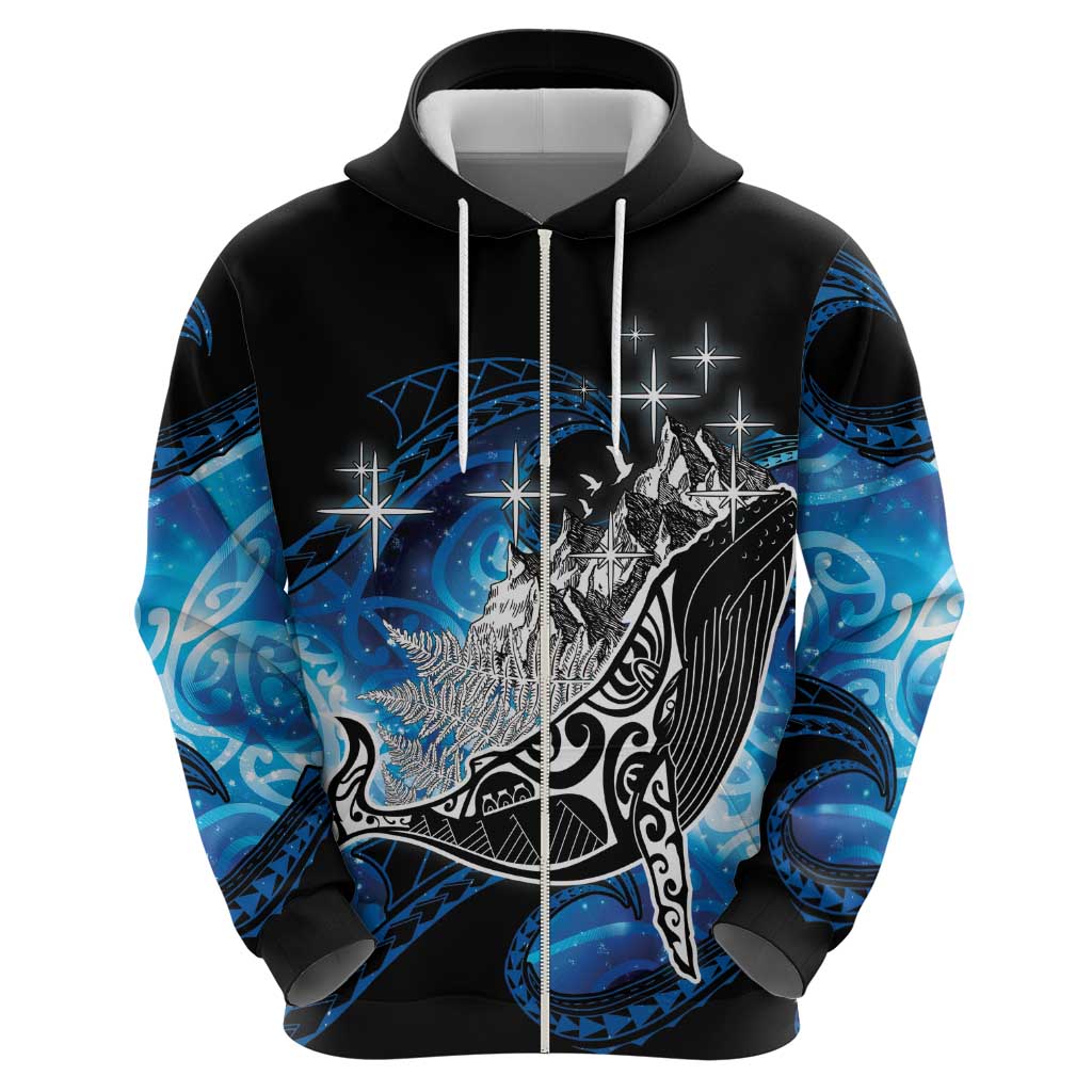 Maori Matariki Te Araroa Paikea Starry Hoodie Tangaroa Whakatauki