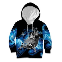 Maori Matariki Te Araroa Paikea Starry Kid Hoodie Tangaroa Whakatauki