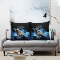 Maori Matariki Te Araroa Paikea Starry Pillow Cover Tangaroa Whakatauki