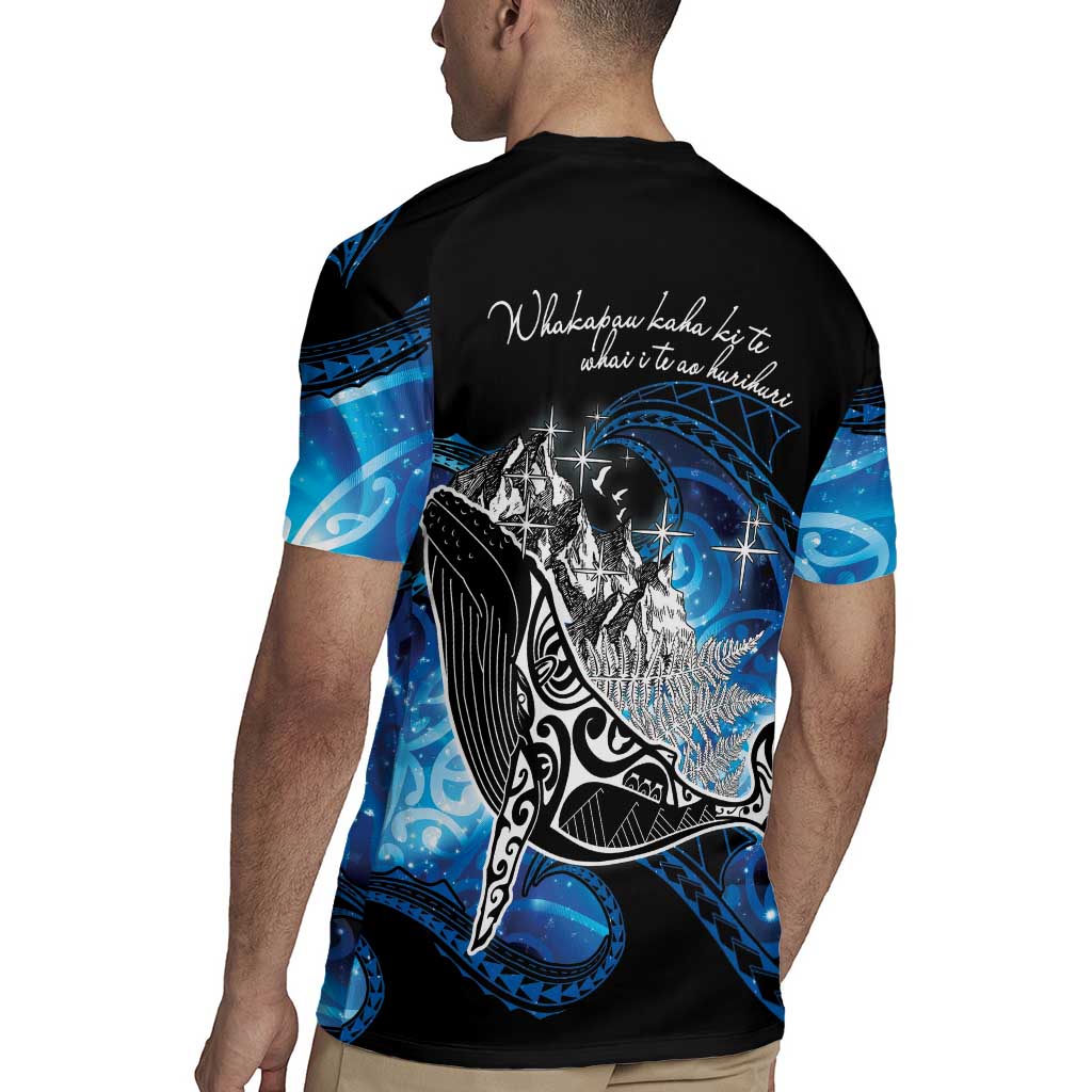 Maori Matariki Te Araroa Paikea Starry Rugby Jersey Tangaroa Whakatauki