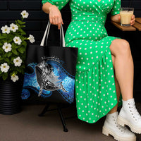 Maori Matariki Te Araroa Paikea Starry Tote Bag Tangaroa Whakatauki