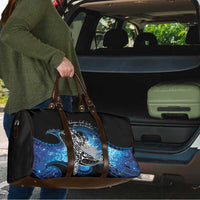Maori Matariki Te Araroa Paikea Starry Travel Bag Tangaroa Whakatauki