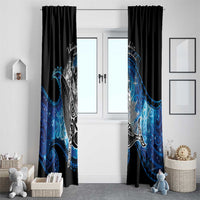 Maori Matariki Te Araroa Paikea Starry Window Curtain Tangaroa Whakatauki