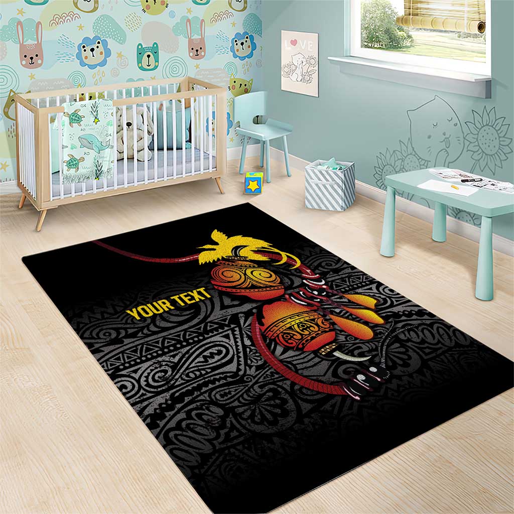 Personalized Papua New Guinea Milne Bay Area Rug Bagi Necklace Mix Lime Pot Grunge