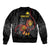 Personalized Papua New Guinea Milne Bay Bomber Jacket Bagi Necklace Mix Lime Pot Grunge