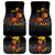 Personalized Papua New Guinea Milne Bay Car Mats Bagi Necklace Mix Lime Pot Grunge