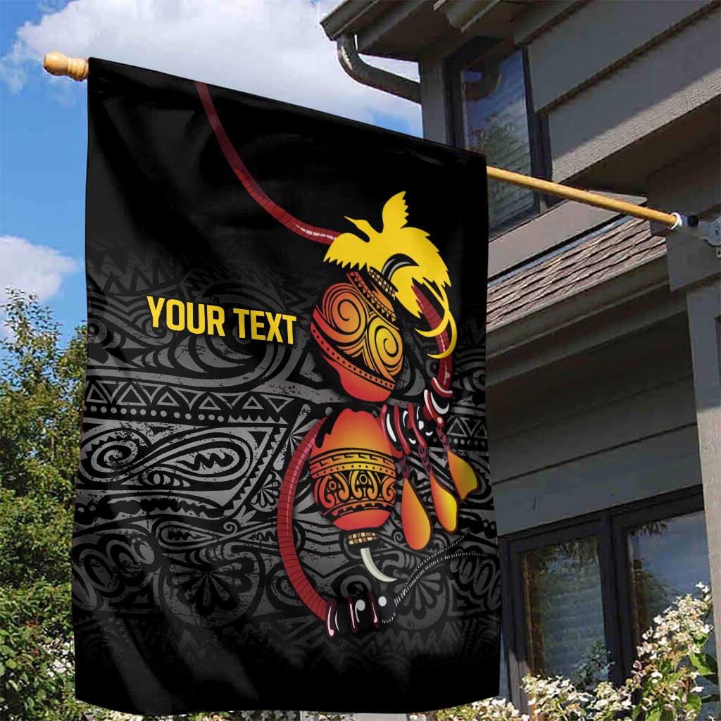 Personalized Papua New Guinea Milne Bay Garden Flag Bagi Necklace Mix Lime Pot Grunge LT7 - Polynesian Pride
