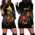 Personalized Papua New Guinea Milne Bay Hoodie Dress Bagi Necklace Mix Lime Pot Grunge