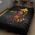 Personalized Papua New Guinea Milne Bay Quilt Bed Set Bagi Necklace Mix Lime Pot Grunge