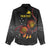 Personalized Papua New Guinea Milne Bay Women Casual Shirt Bagi Necklace Mix Lime Pot Grunge