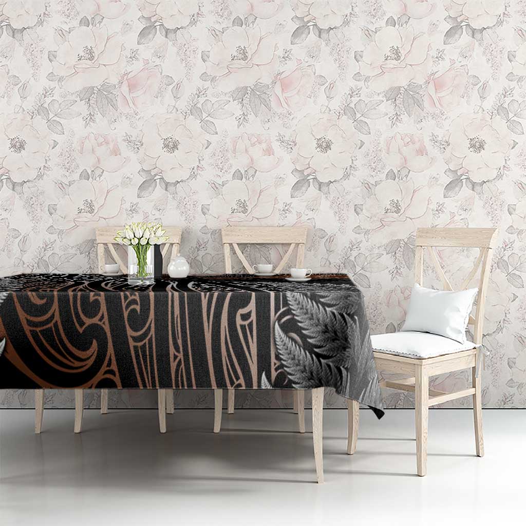 Aotearoa Maori - Australia Indigenous Tablecloth Koiri Whakairo Mix Aboriginal Art - Polynesian Pride