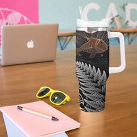 Aotearoa Maori - Australia Indigenous Tumbler With Handle Koiri Whakairo Mix Aboriginal Art LT7 - Polynesian Pride