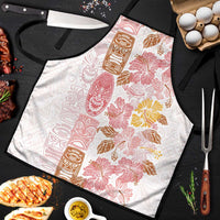 Christmas Aloha Hawaii Tiki Apron Hibiscus Spring Colors - Polynesian Pride